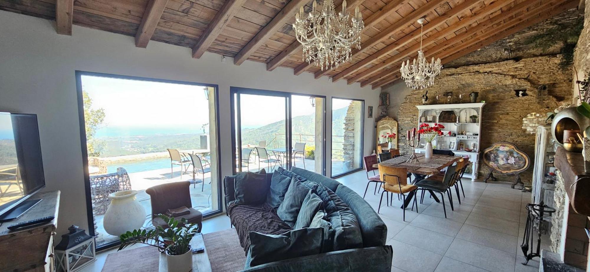 Domaine Colonna Santini ,Chambre D Hotes Piscine, Sauna, Spa Porri ภายนอก รูปภาพ
